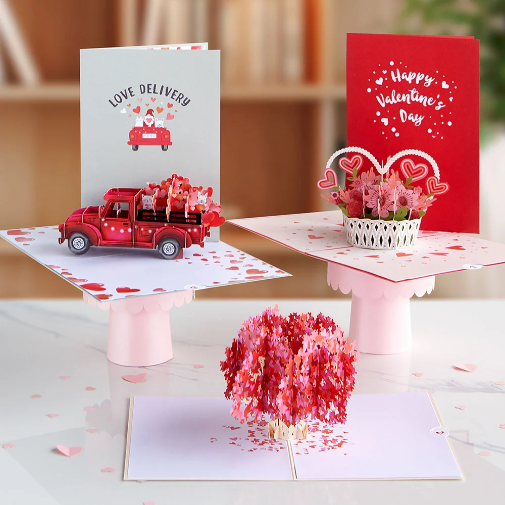 Lovepop Love-Filled Valentine’s Day 3-Pack Basket