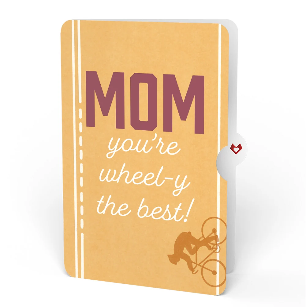 Lovepop On the Ride Biking Pop-Up Card and Sentiment Set for Mom Bicycle - Image 4
