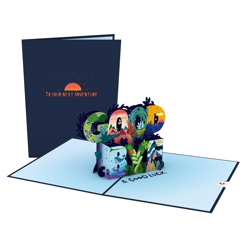 Lovepop Goodbye & Good Luck Pop-Up Card