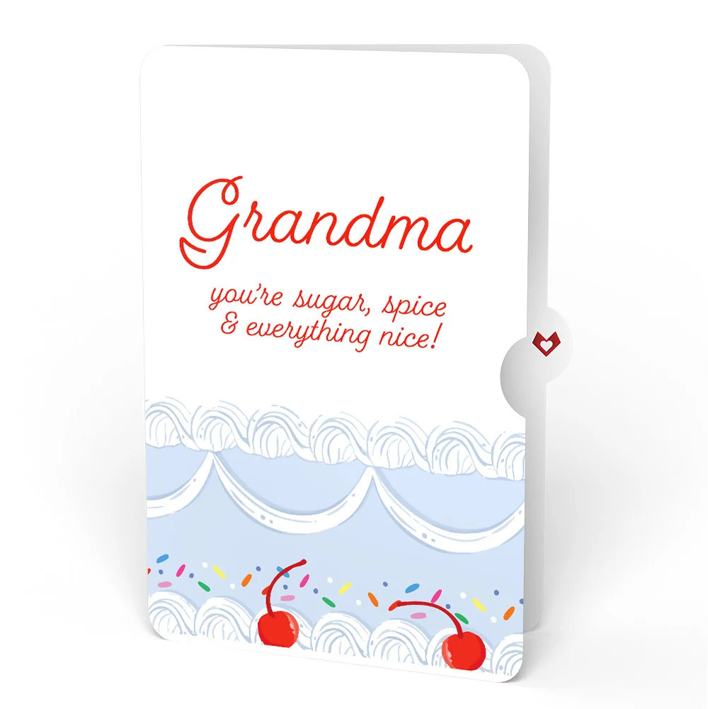 Lovepop Sprinkled with Love Birthday Cake Pop-Up Card and Sentiment Set for Grandma - Image 4