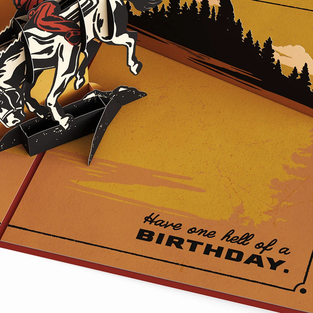 Lovepop Yellowstone Hell of a Birthday Pop-Up Card - Image 3
