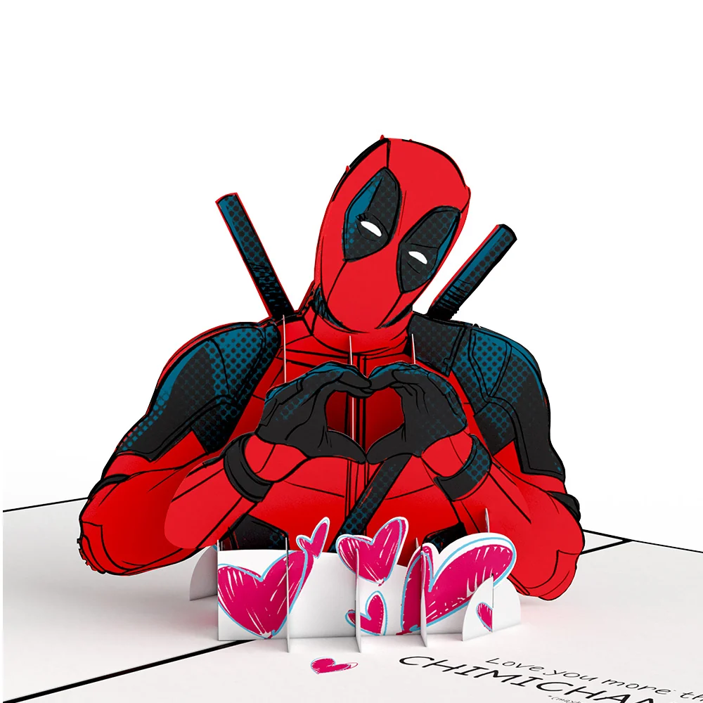 Lovepop Marvel’s Deadpool Secret Admirer Valentine’s Day Pop-Up Card - Image 2