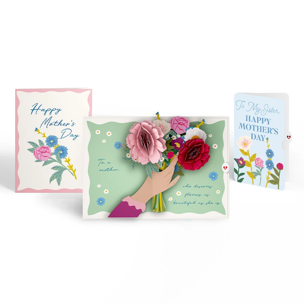 Lovepop Happy Mother’s Day Flowers Mother's Day Pop-Up Card and Sentiment Set for Sister