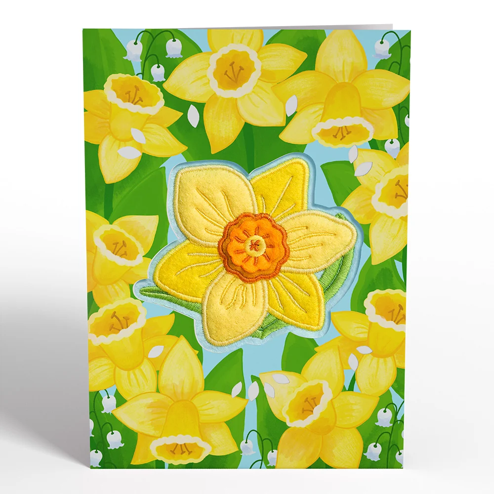 Lovepop Sunny Daffodil HeartFelt Charm Card - Image 7