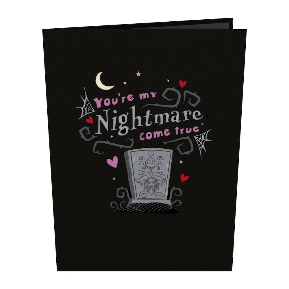 Lovepop Disney Tim Burton's The Nightmare Before Christmas My Nightmare Come True Pop-Up Card - Image 4
