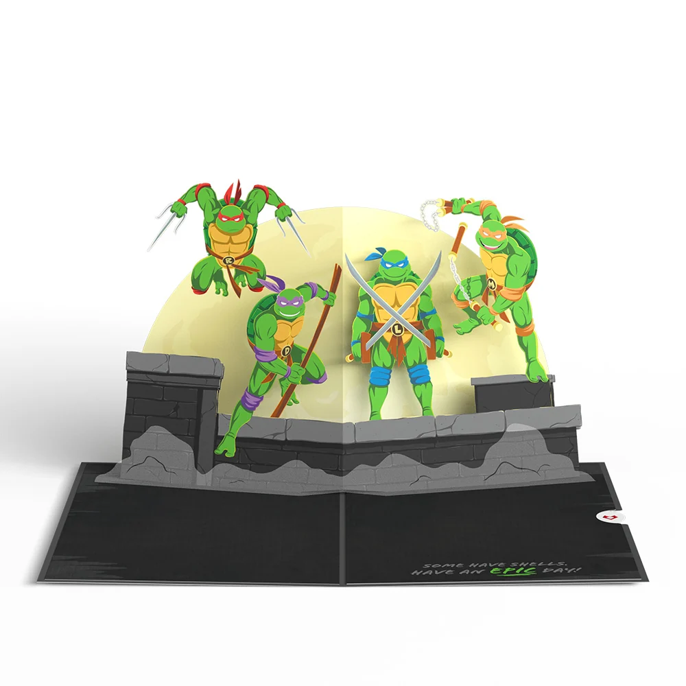 Lovepop Teenage Mutant Ninja Turtles Have an Epic Day Pop-Up Card - Image 4
