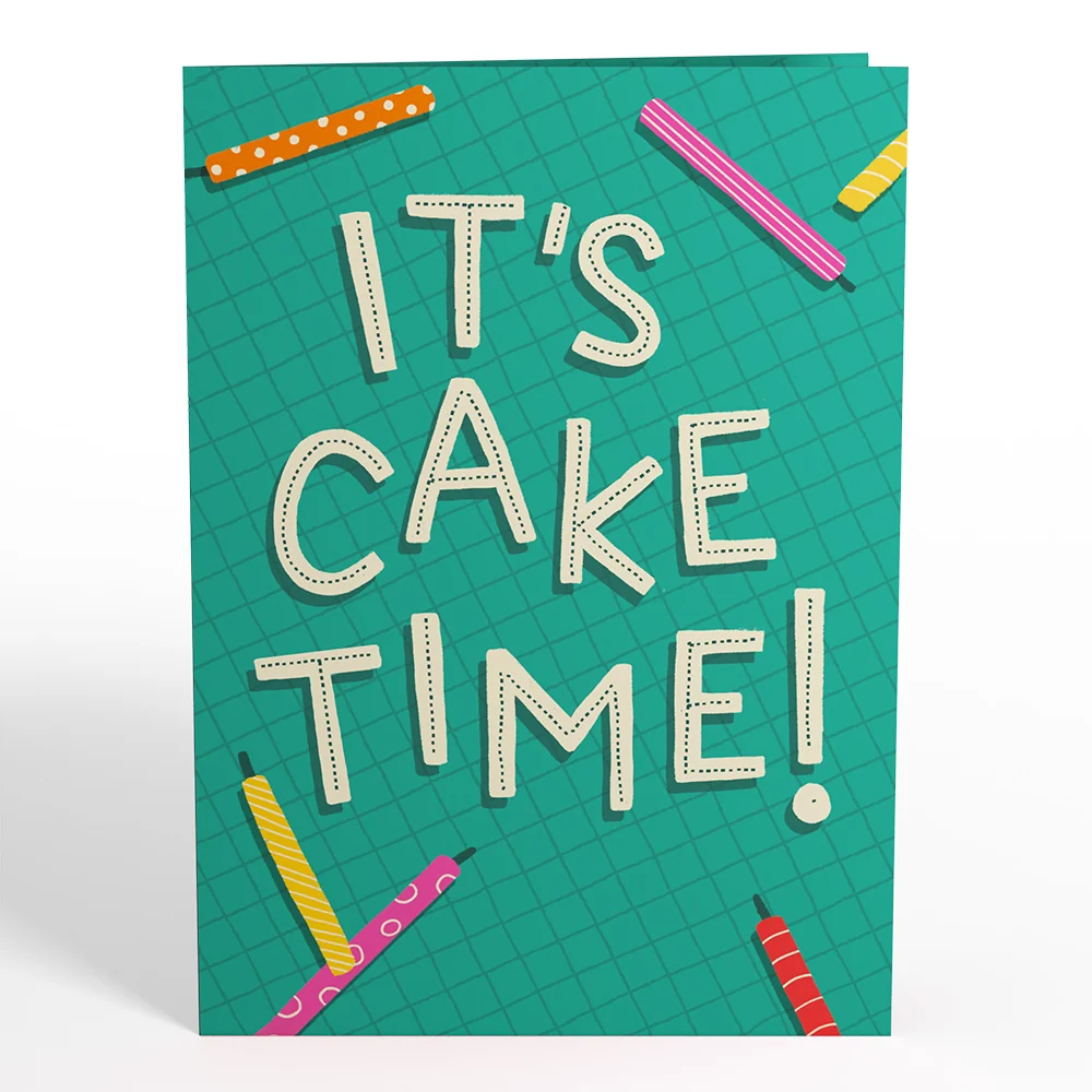 Lovepop Too Many Candles Birthday Music and Lights Pop-Up Card - Image 4
