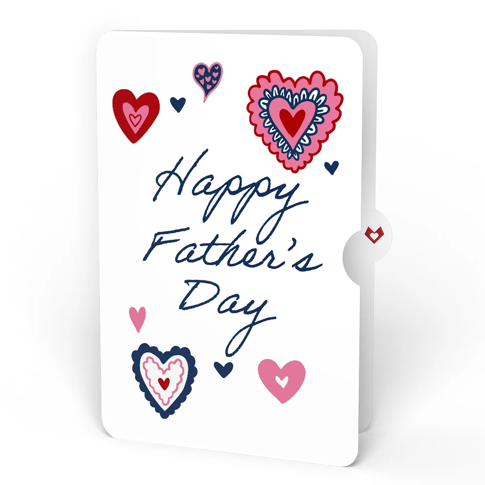 Lovepop Whimsical Hearts Father's Day Light-Up Bouquet and Sentiment Set Vase - Image 4