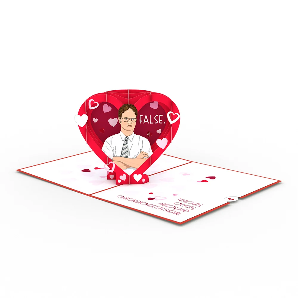 Lovepop The Office Love Is In The Air Pop-Up Card - Image 3