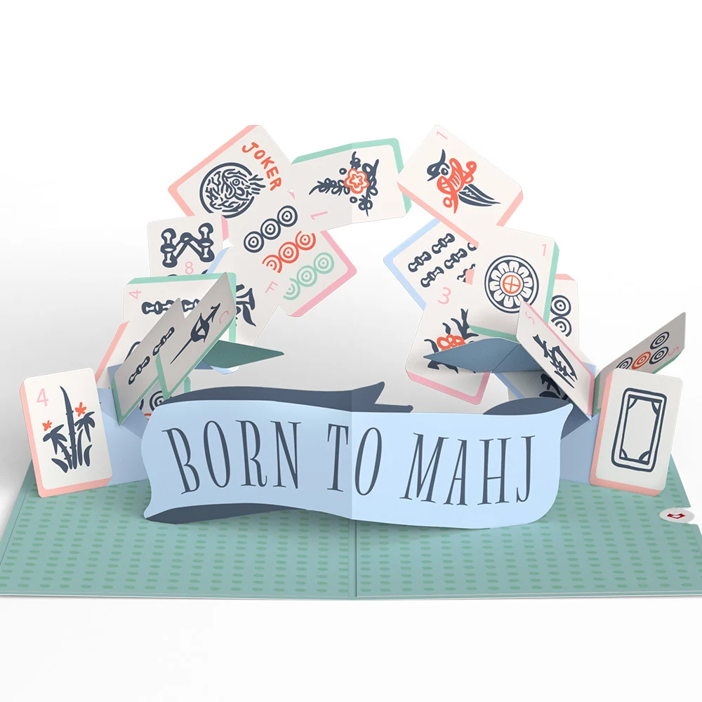 Lovepop Crack Bam Dot Mahjong Pop-Up Card - Image 3