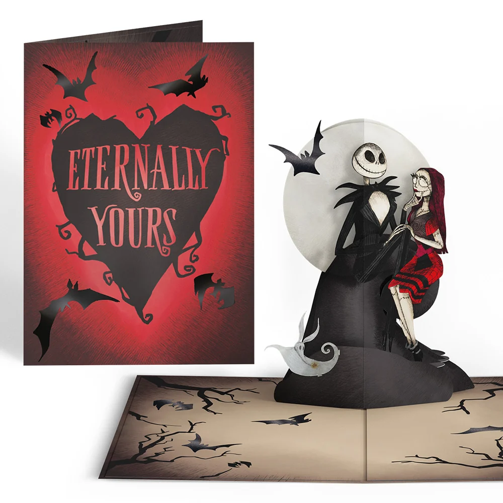 Lovepop Disney Tim Burton's The Nightmare Before Christmas Eternally Yours Pop-Up Card