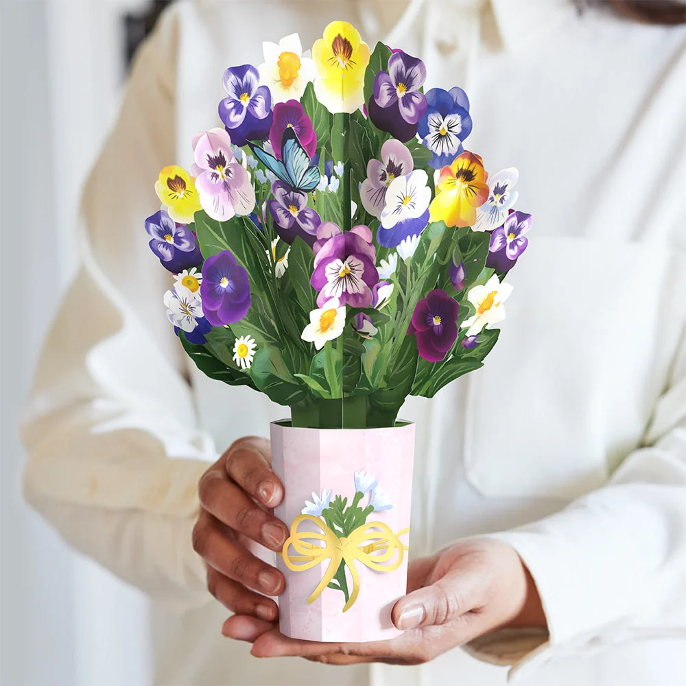 Lovepop Pansy Bouquet