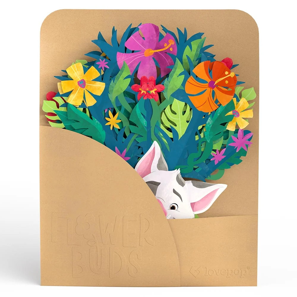 Lovepop Disney’s Moana 2 Flower Buds Bouquet - Image 5
