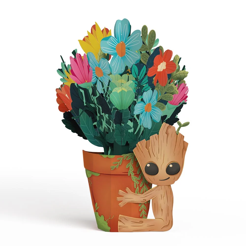 Lovepop Marvel's Guardians of the Galaxy Groot Flower Buds Bouquet Pot - Image 4