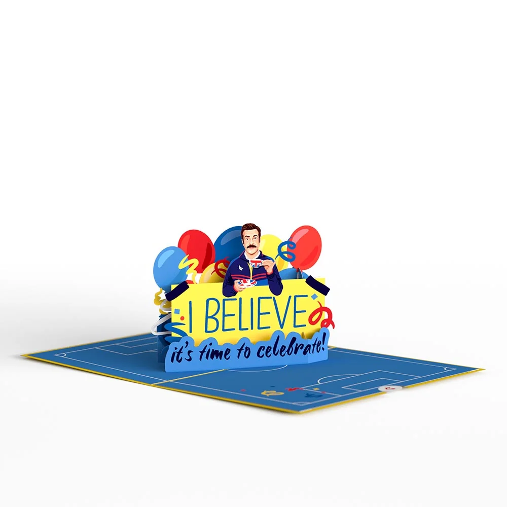 Lovepop Ted Lasso I Believe Birthday Pop-Up Card - Image 3