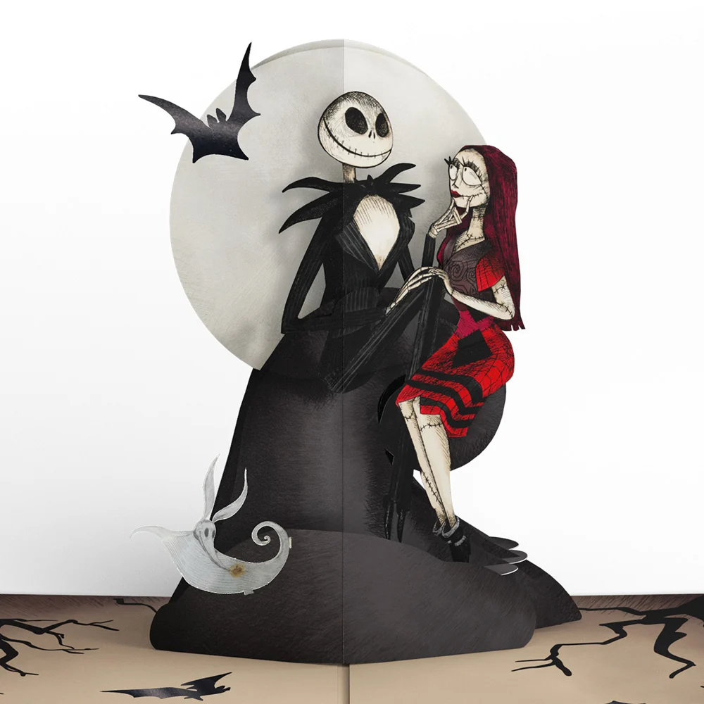 Lovepop Disney Tim Burton’s The Nightmare Before Christmas Eternally Yours Pop-Up Card & Bouquet Bundle - Image 4