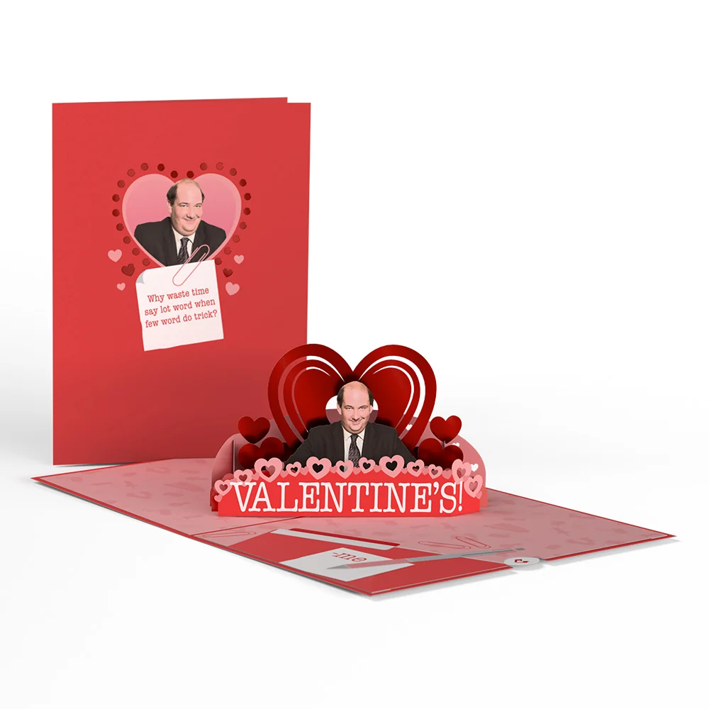 Lovepop The Office Kevin Valentine Pop-Up Card - Image 4