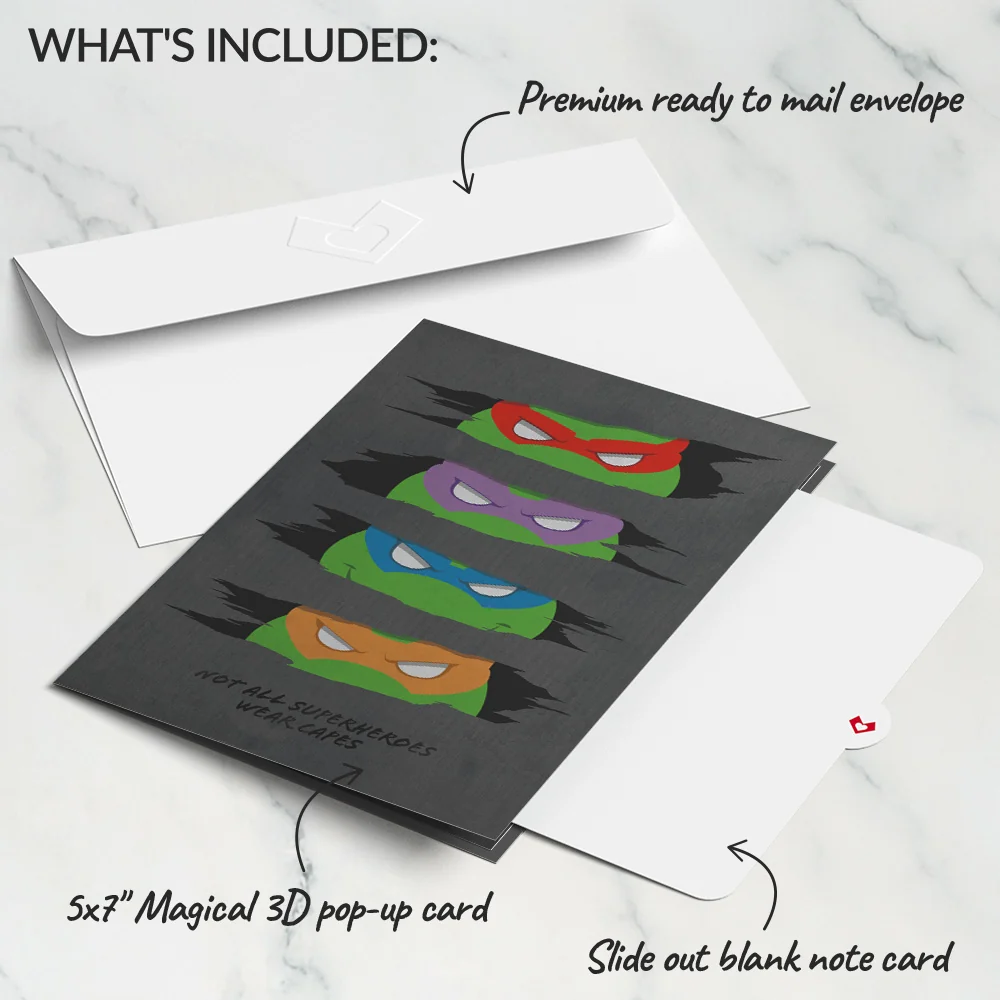 Lovepop Teenage Mutant Ninja Turtles Have an Epic Day Pop-Up Card - Image 6