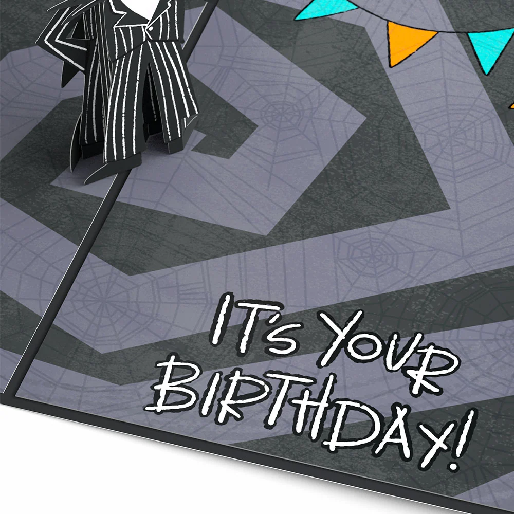 Lovepop Disney Tim Burton's The Nightmare Before Christmas Jack Skellington Birthday Pop-Up Card - Image 4