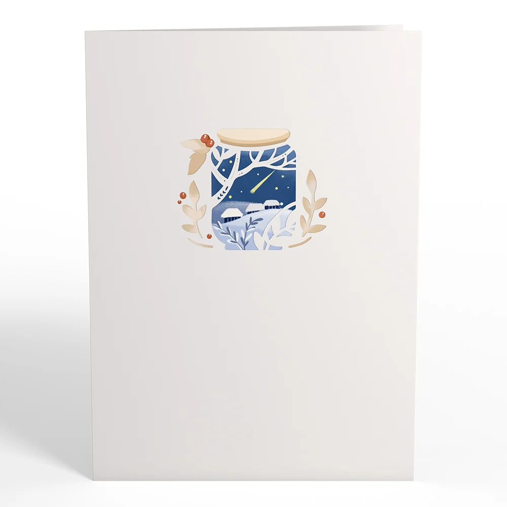 Lovepop Snowy Winter Jar Pop-Up Card - Image 4