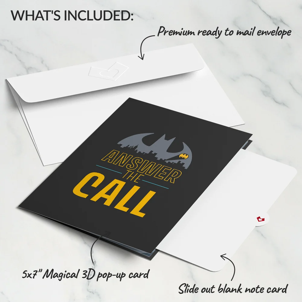 Lovepop Batman Have an Epic Day Pop-Up Card - Image 6