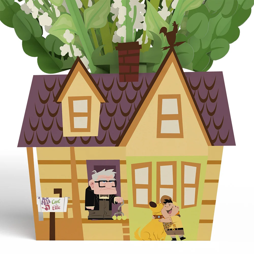 Lovepop Disney and Pixar Up House Flower Buds Bouquet - Image 2