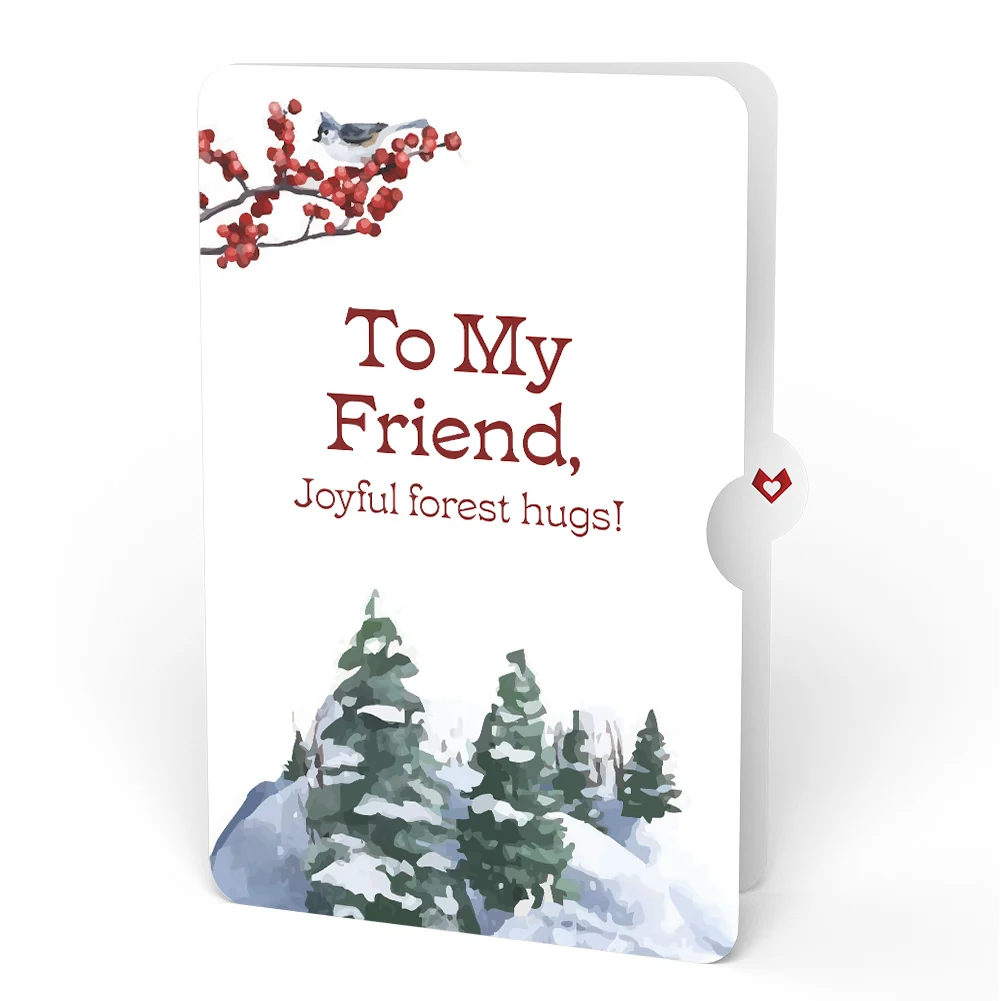 Lovepop Winter's Eve Vigil Pop-Up Card and Sentiment Set for Friend - Image 4