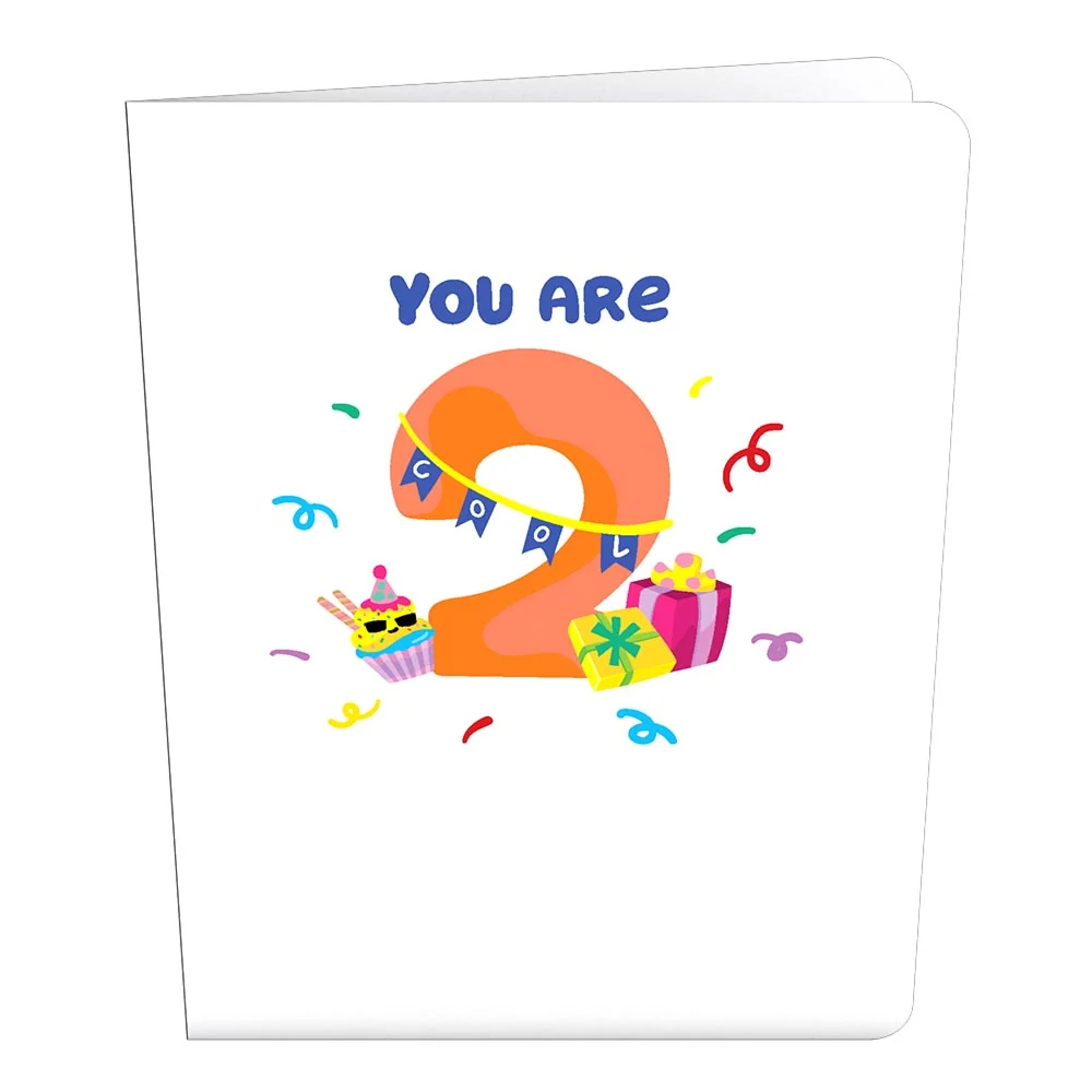 Lovepop Playpop Card: 2nd Birthday Bear - Image 3
