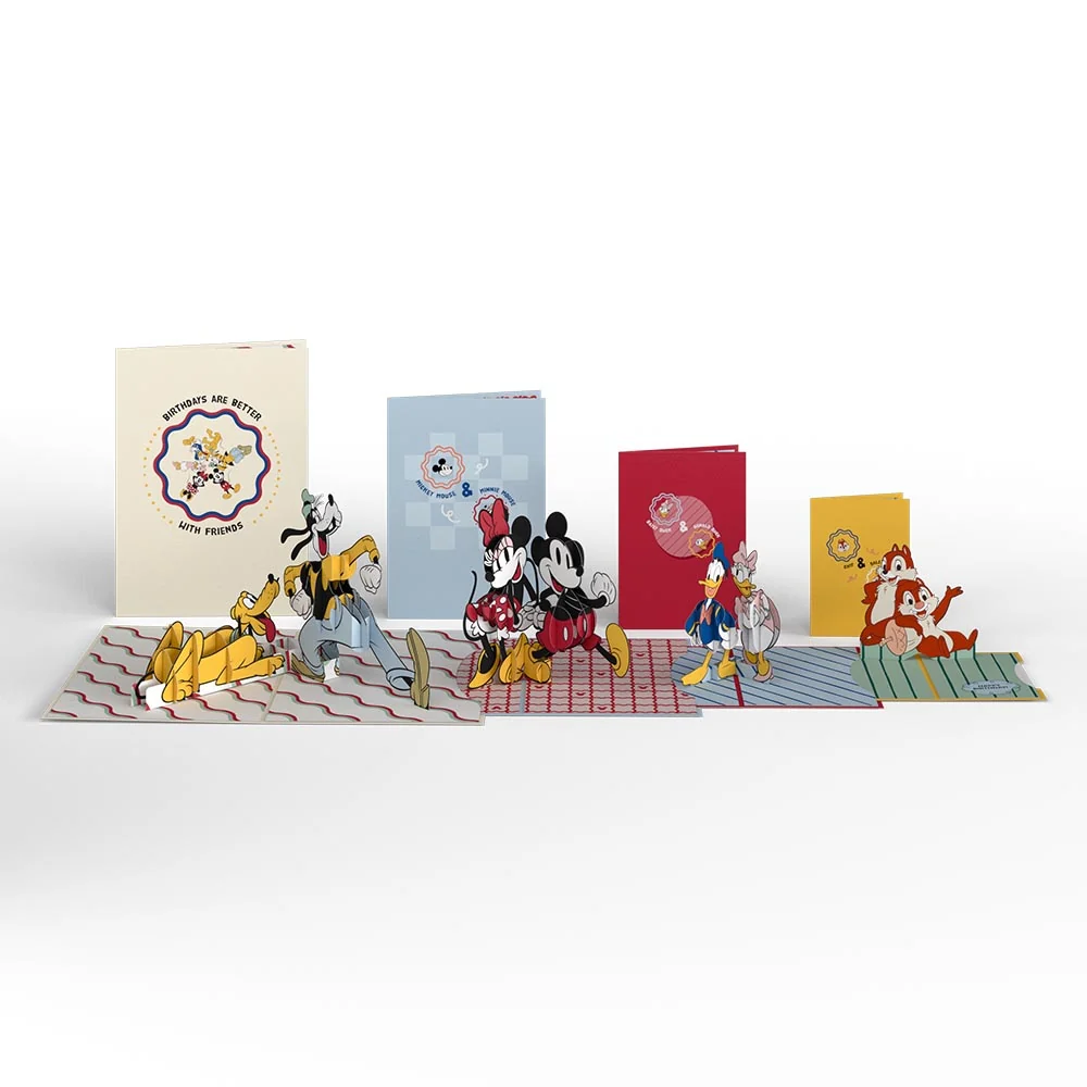 Lovepop Disney’s Mickey and Friends Birthday 4-in-1 Nesting Card