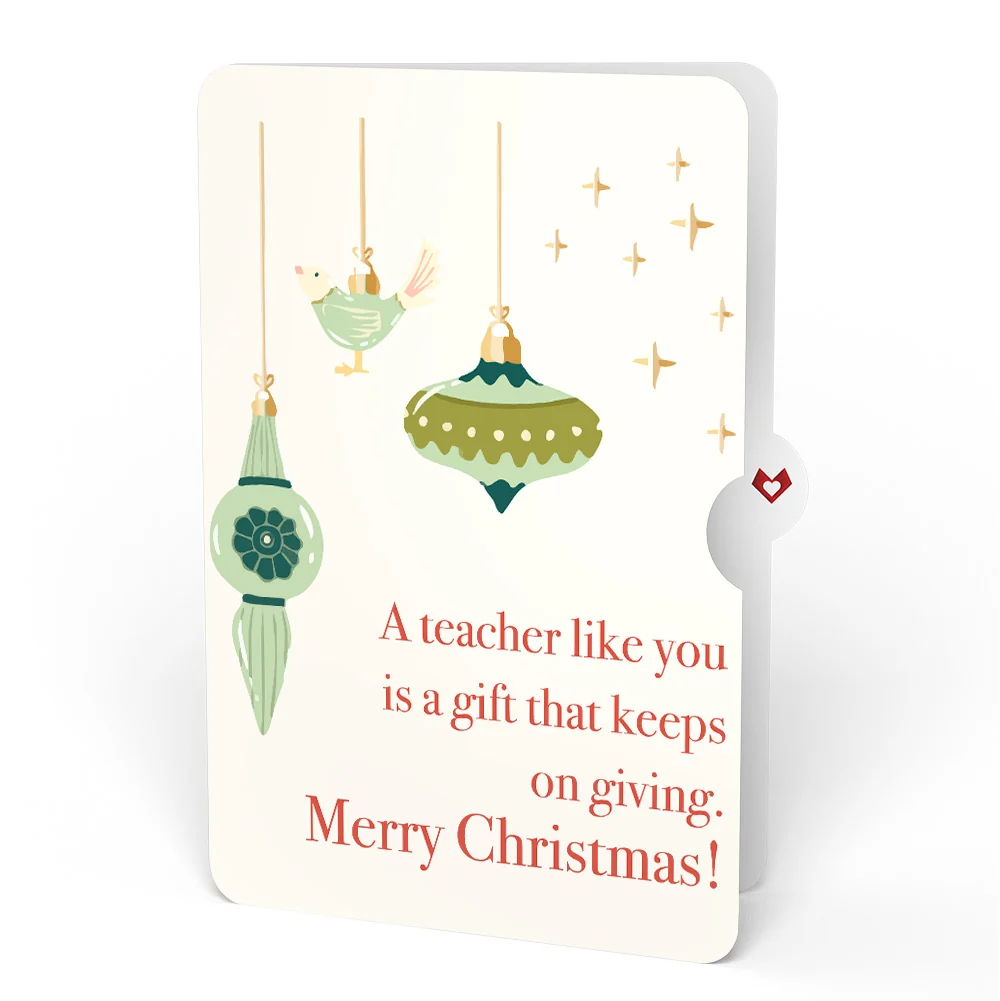 Lovepop All Is Bright Holiday Reindeer Light-Up Pop-Up Card and Sentiment Set for Teacher - Image 4