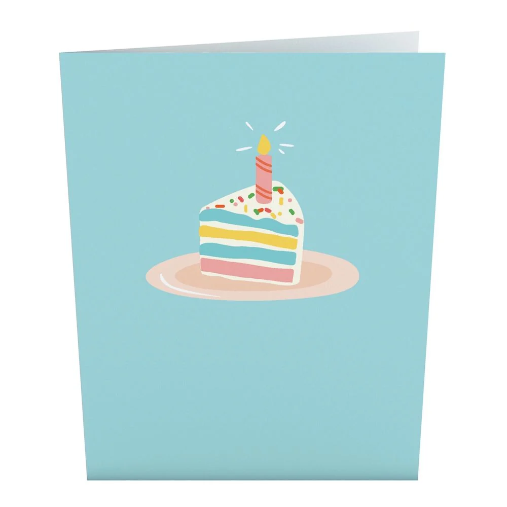 Lovepop Happy Birthday Fun Sprinkles Cake: Paperpop Card Candle - Image 4