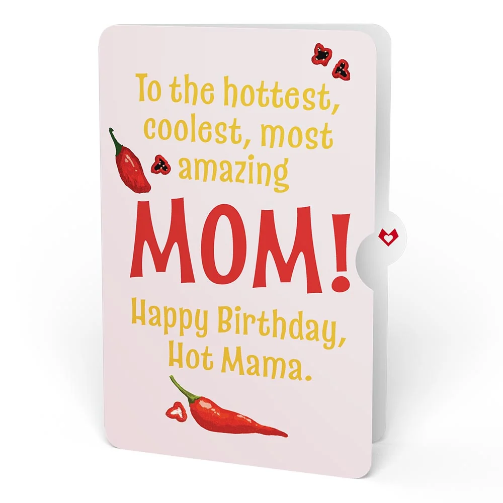 Lovepop Hot Sauce Birthday Pop-Up Card and Sentiment Set for Mom – You’re So Hot Bottle - Image 4