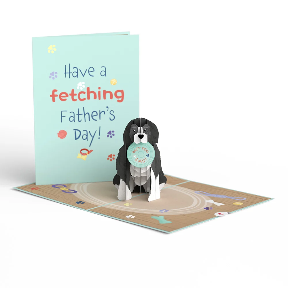Lovepop Fetching Father’s Day Dog Pop-Up Card