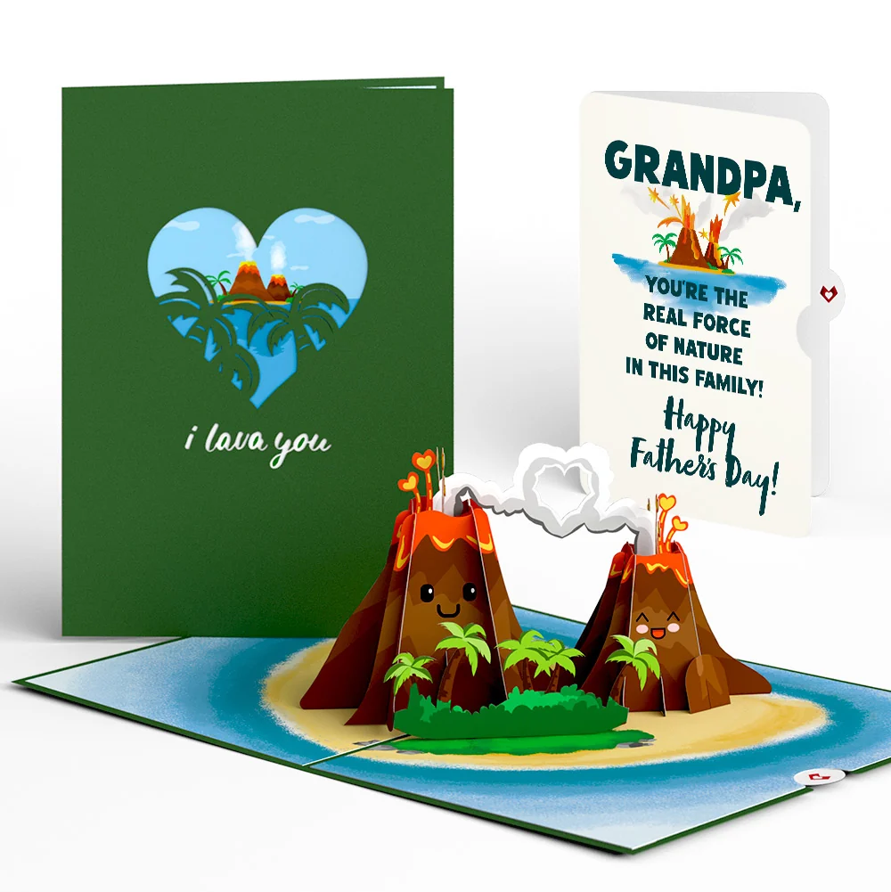 Lovepop I Lava You Father's Day Pop-Up Card and Sentiment Set for Grandpa