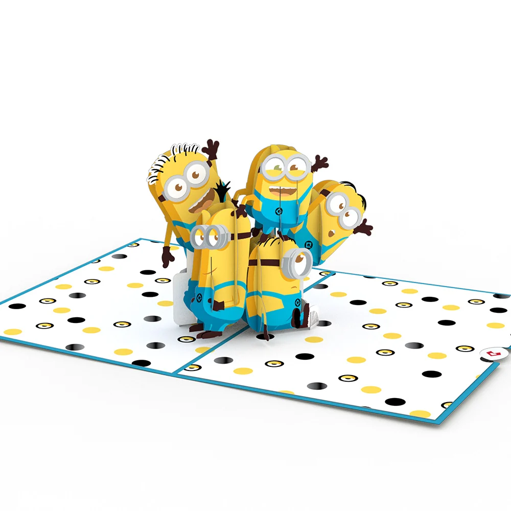 Lovepop Despicable Me You're One in a Minion Pop-Up Card - Image 3