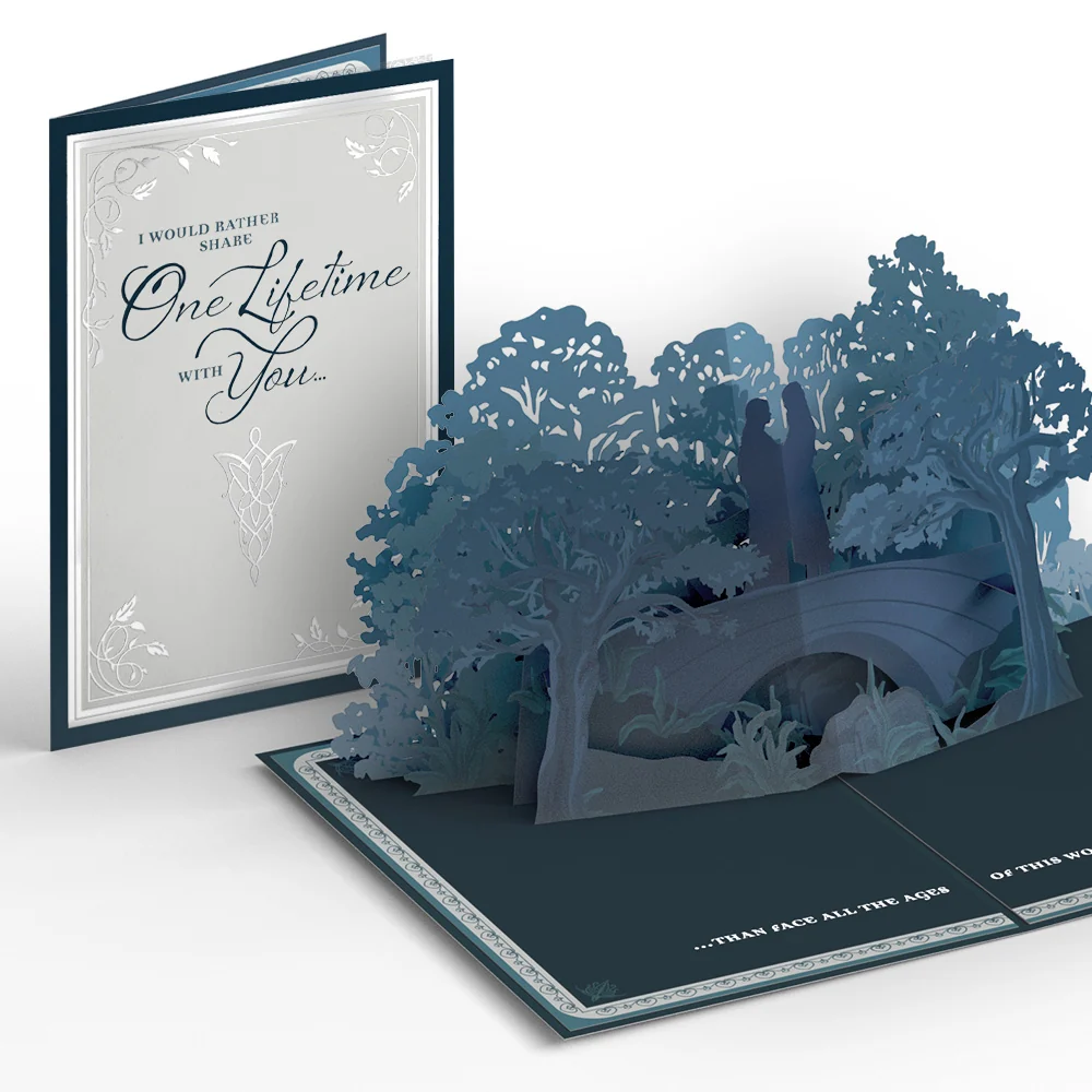 Lovepop The Lord of the Rings Aragorn & Arwen Pop-Up Card