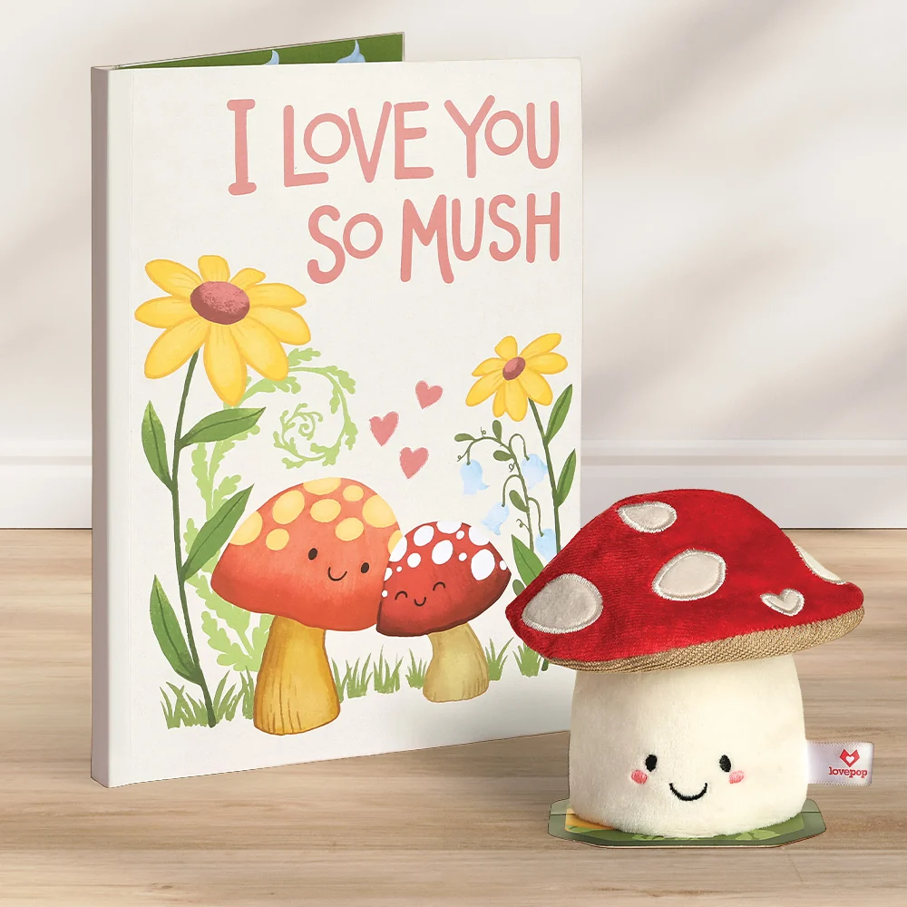 Lovepop 'Love You So Mush' Plushpop Card