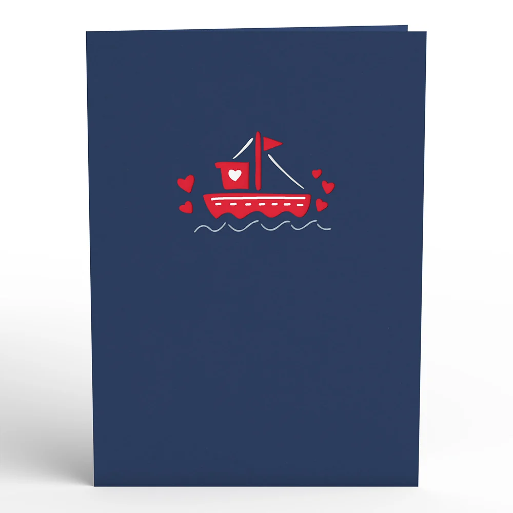 Lovepop Love Boat Pop-Up Card - Image 4