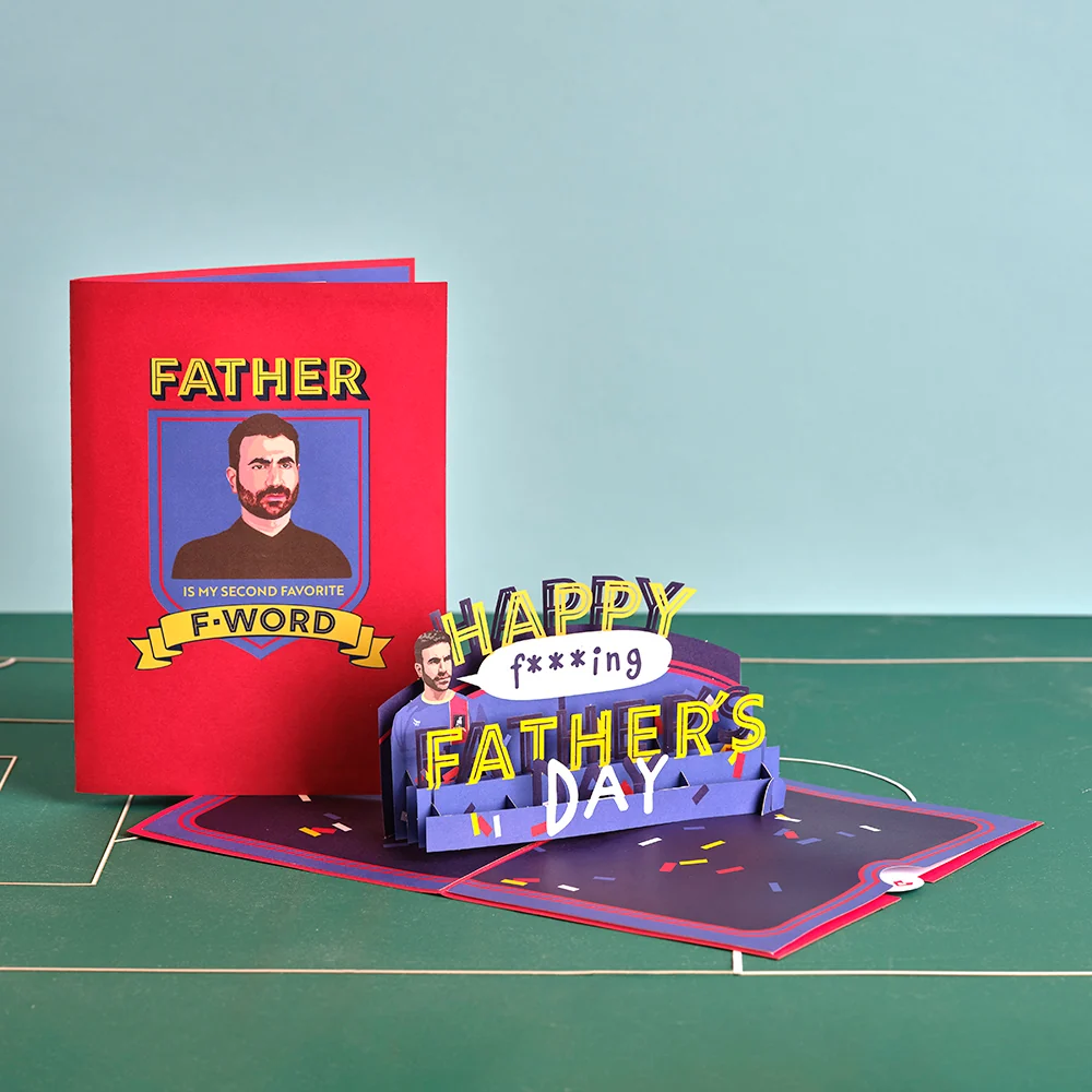 Lovepop Ted Lasso Happy Father's Day Pop-Up Card