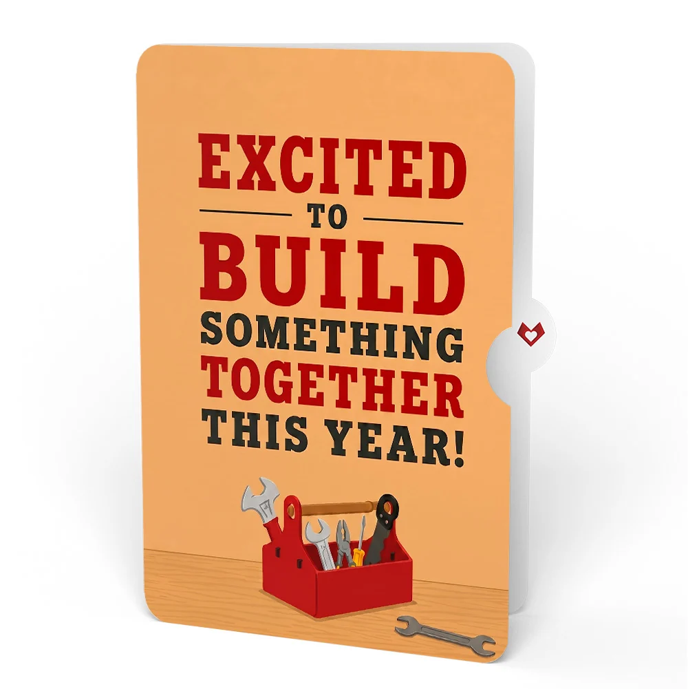 Lovepop Toolbox Welcome Pop-Up Card and Building Something Together Sentiment Set - Image 4
