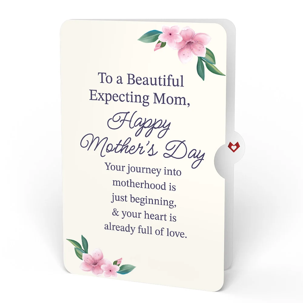 Lovepop You Brighten My World Birds Mother's Day Suncatcher Card and Sentiment Set for Expecting Mom Glass - Image 4