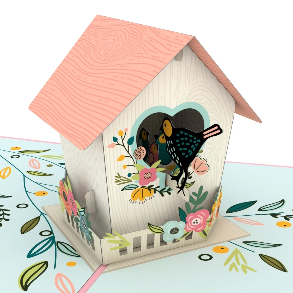 Lovepop Mother's Day Birdhouse Pop-Up Card - Image 2