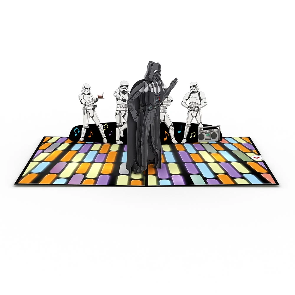 Lovepop Star Wars Death Star Disco Birthday Pop-Up Card - Image 3