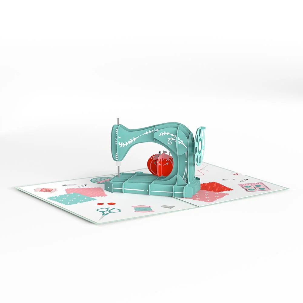 Lovepop Love You Sew Much Pop-Up Card - Image 3