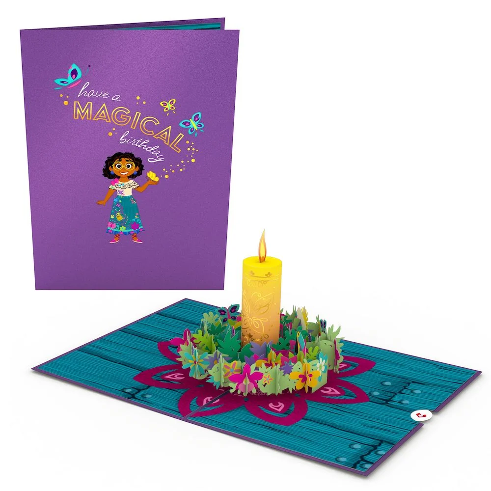 Lovepop Disney's Encanto Magical Birthday Pop-Up Card Candle