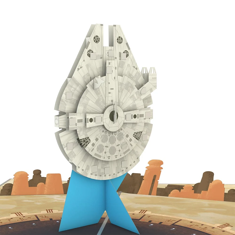 Lovepop Star Wars Millennium Falcon Pop-Up Card - Image 2