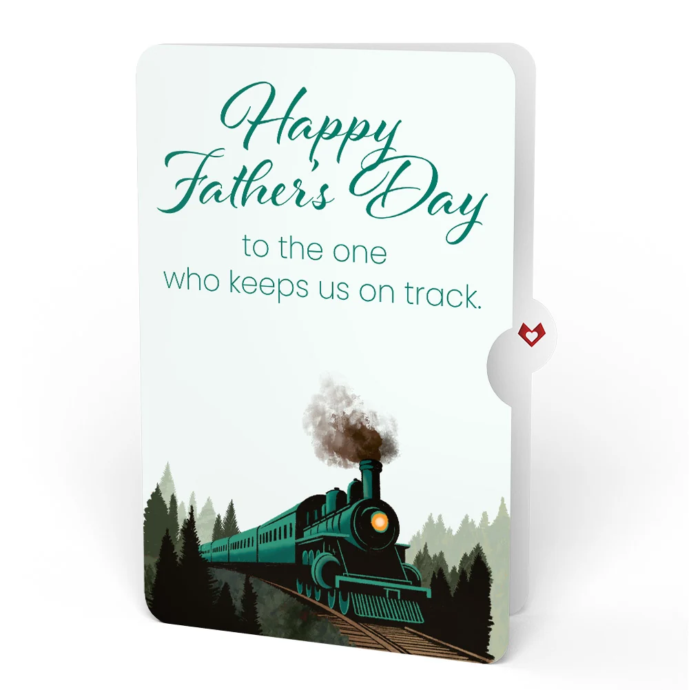 Lovepop Classic Train Father's Day Pop-Up Card and Sentiment Set - Image 4
