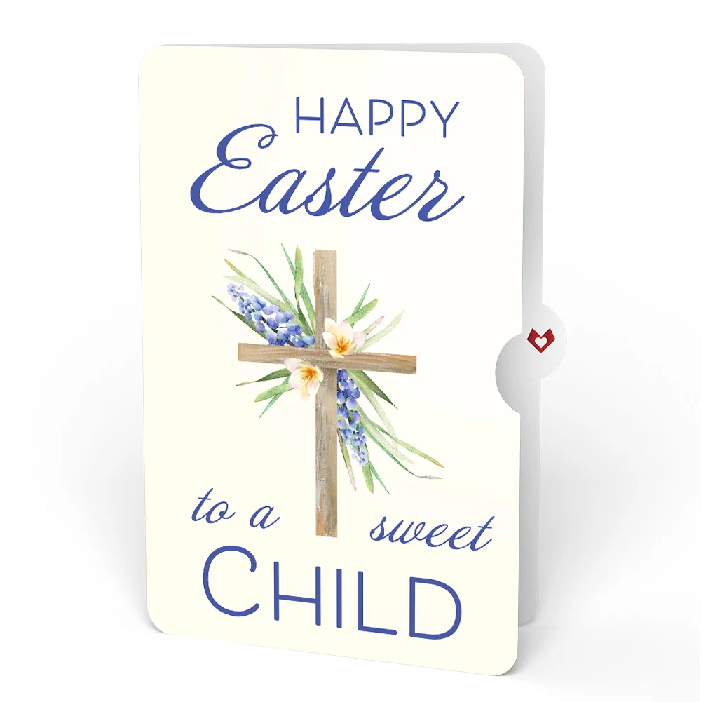 Lovepop The Lord Bless You Floral Cross Easter Pop-Up Card and Sentiment Set for Kid - Image 4