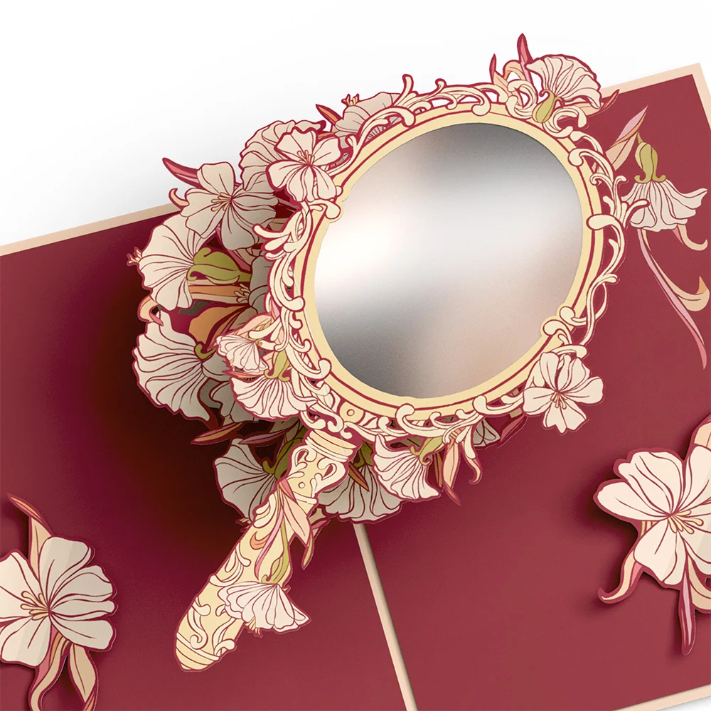 Lovepop Reflection of Love and Support Mirror Pop-Up Card - Image 2