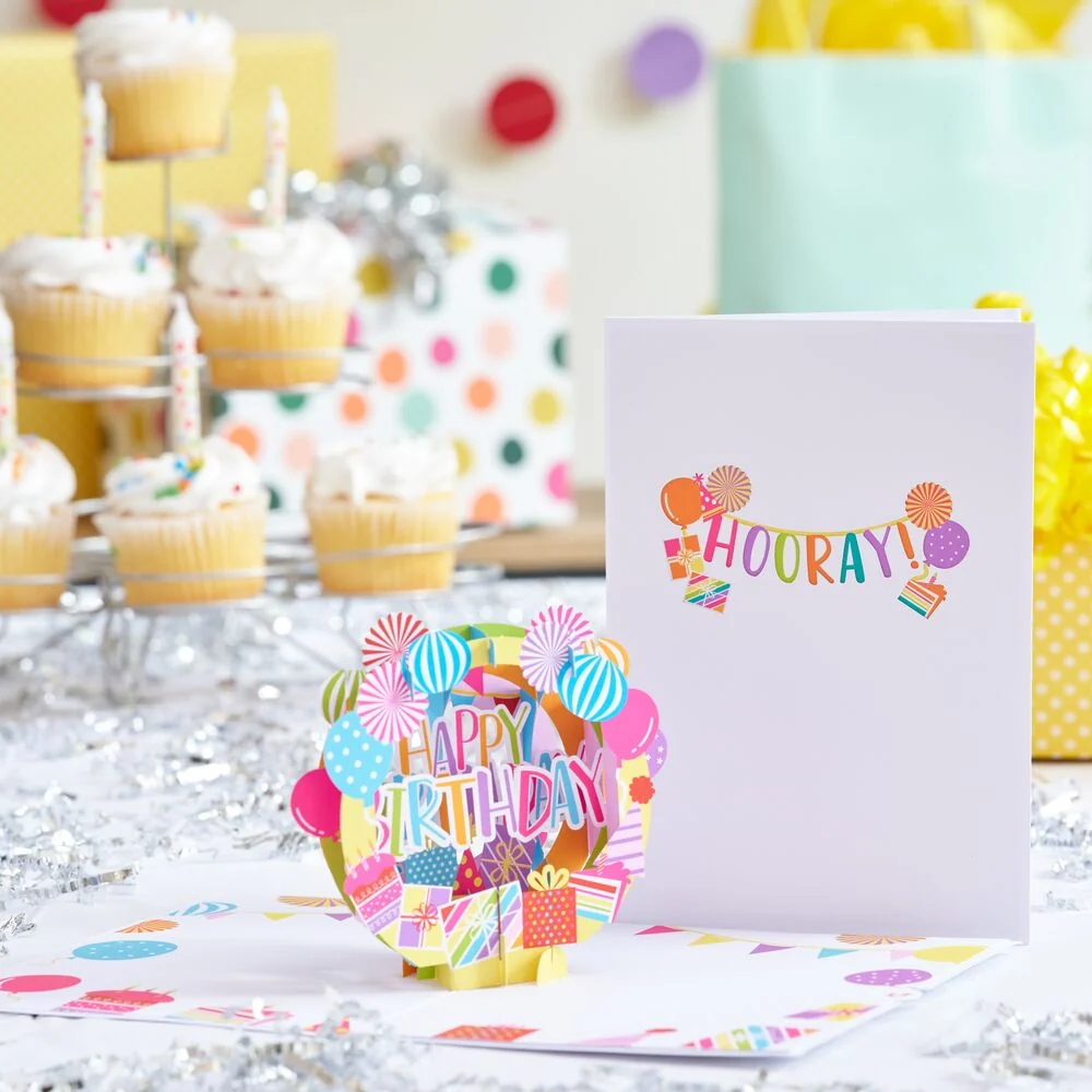 Lovepop Happy Birthday Hooray Pop-Up Card - Image 5